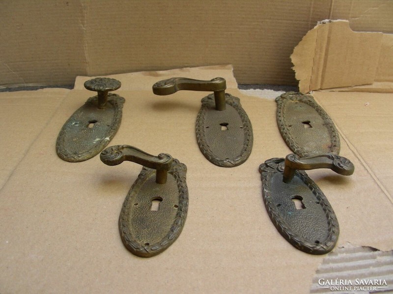 Antique braid lock covers made of copper