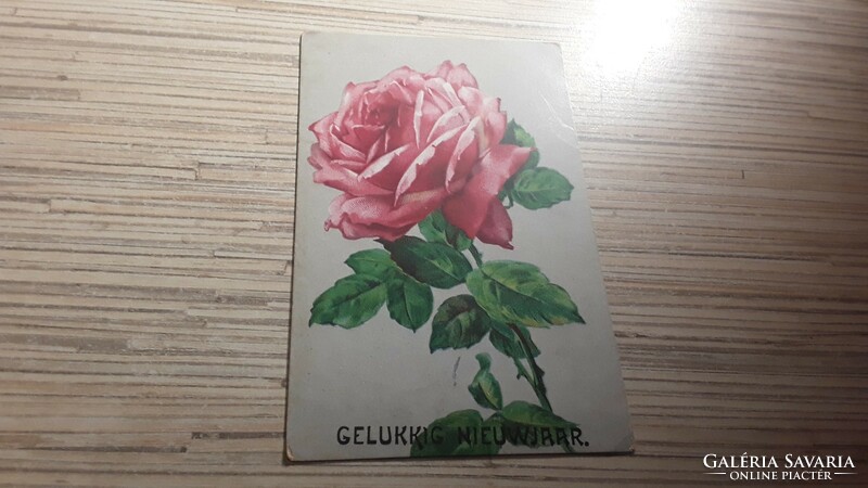 Antique greeting postcard.