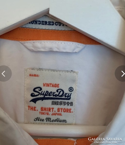 Superdry white shirt