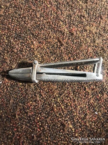Antique nail clippers, file