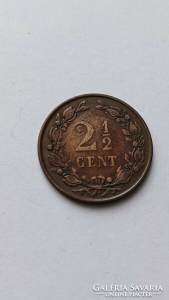 2 1/2 Cent  1877 Hollandia