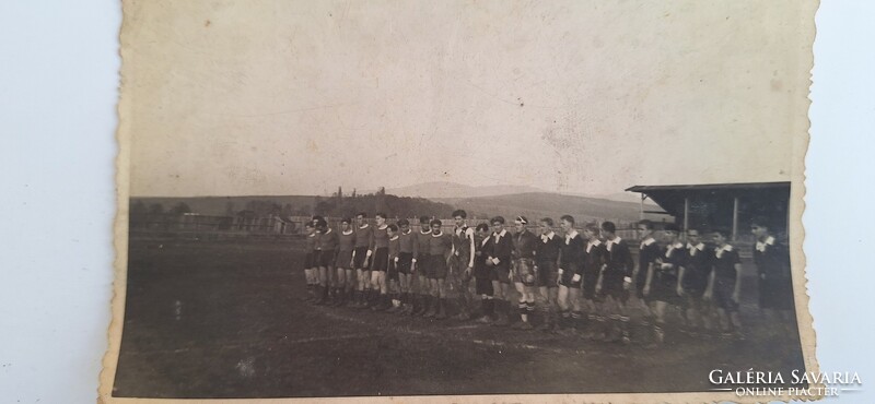 Old photo of Beregsászás - Ungvar football, 1940s