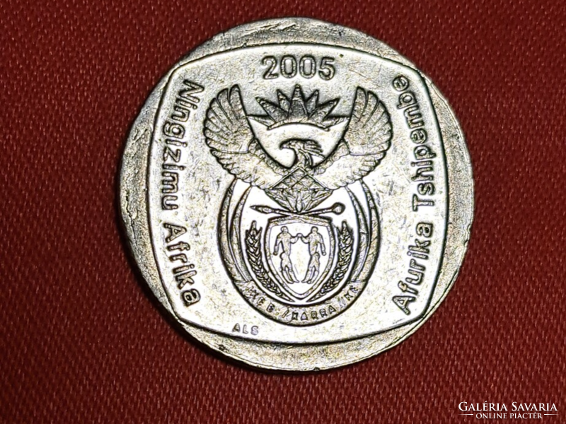 2005. South Africa 2 rand (1849)