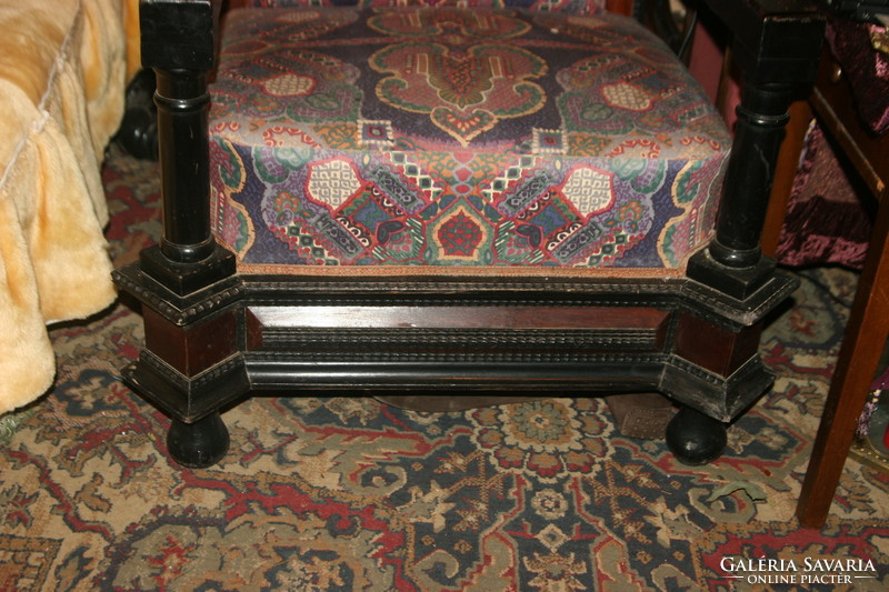 Antique art-deco armchair