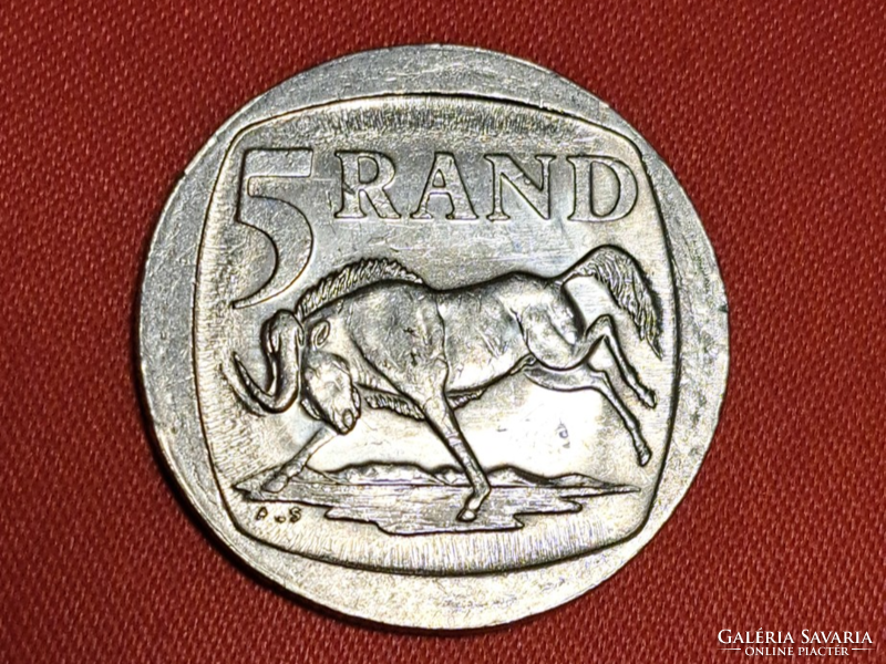 1995. Dél-Afrika 5 Rand (1850)