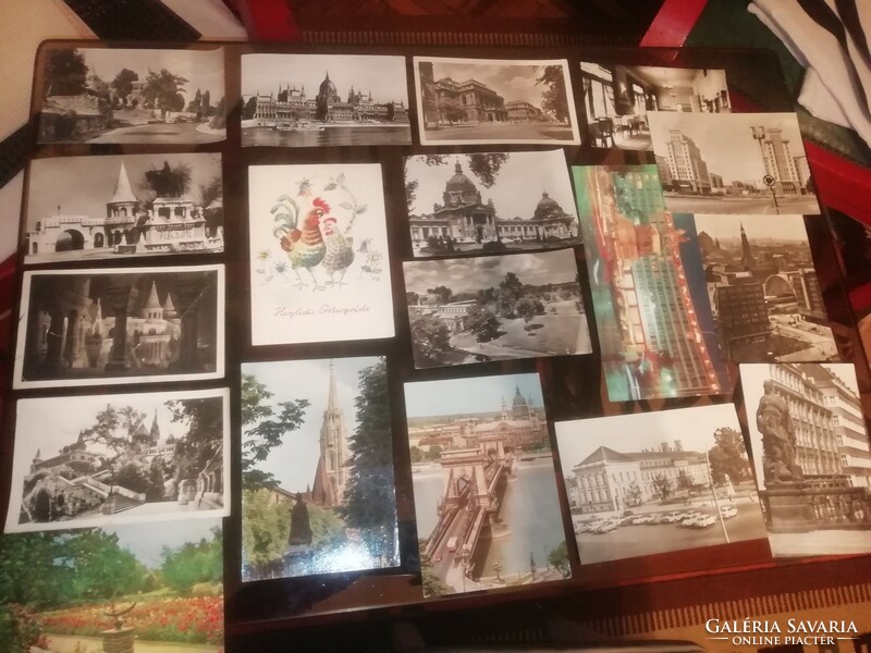 Old postcard from collection 4. (17 Pcs)