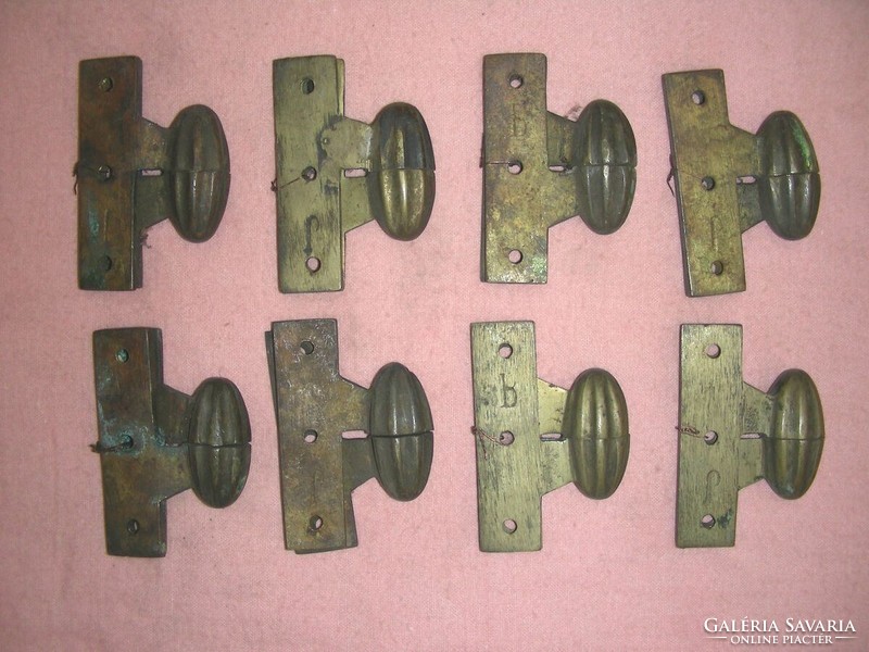 Antique copper decorative hinges