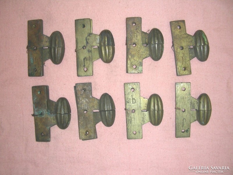 Antique copper decorative hinges