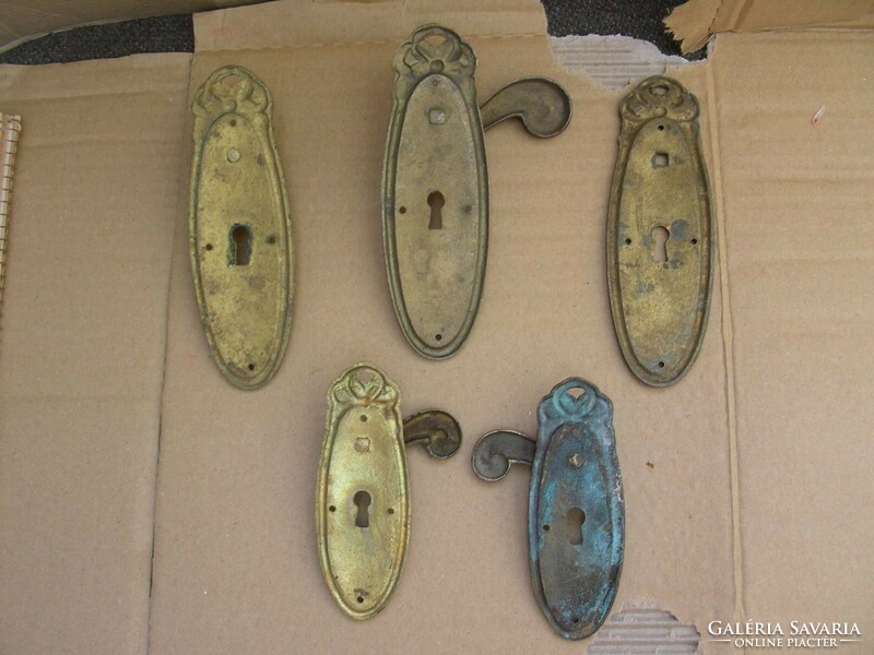 Antique braid lock covers made of copper