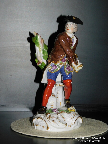 Baroque figure from Meissen