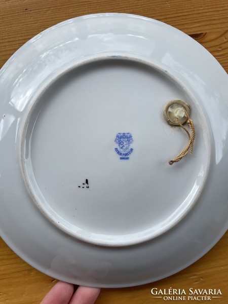 Alföldi porcelain plate hand painted