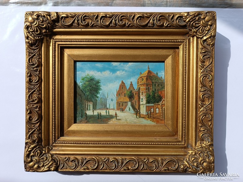 Unknown painter: Flemish city