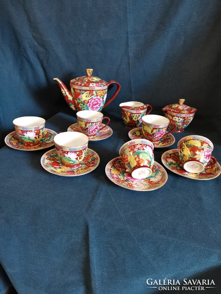 Hand-painted Chinese tea service!