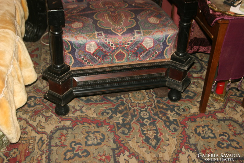 Antique art-deco armchair