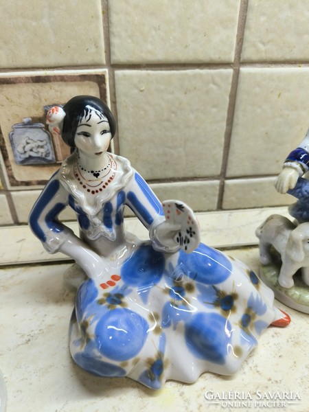 Sale! Action! Porcelain, bone china statue, figurative ornament for sale!
