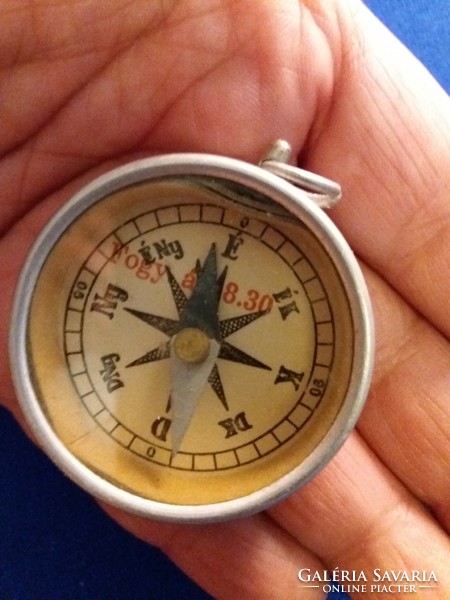 Scout pocket compass with antique metal casing as shown in the pictures