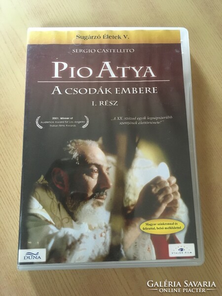 Sergio Castellito: Pio atya - A csodák ember I. rész DVD