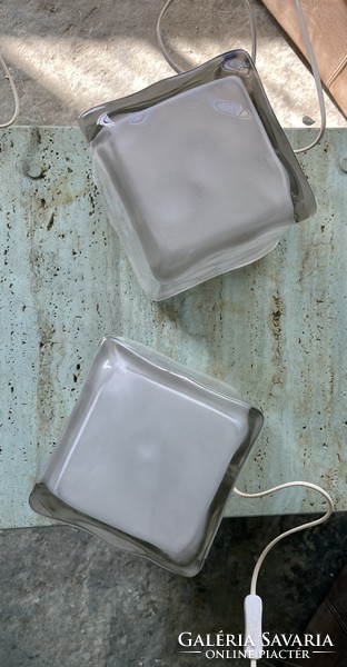 Vintage ikea ice cube lamps