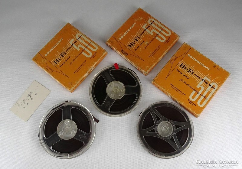 1R123 old magnetic tape magnetic tape 3 pieces