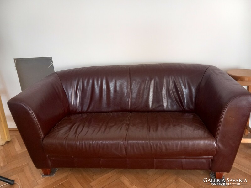 Leather sofa