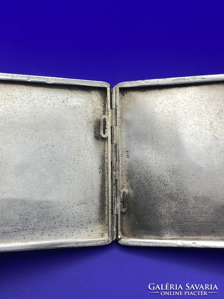 Silver cigarette case / cigarette holder box / box 1.