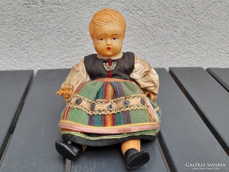 Antique Hungarian doll