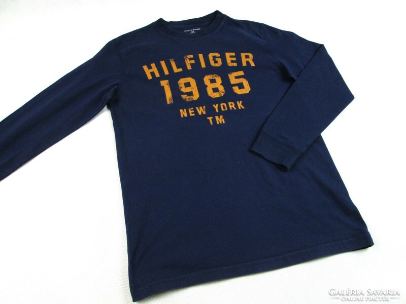 Original tommy hilfiger (kids) dark blue long sleeve t-shirt top