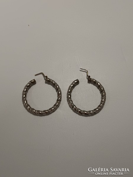 Silver earring