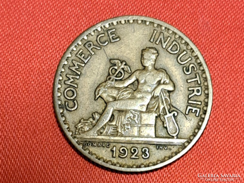 1923 France iii, republic (1870 - 1941) 1 franc (1826)