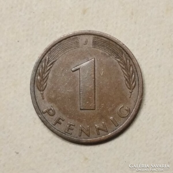 1 Pfennig 1978 mint mark 
