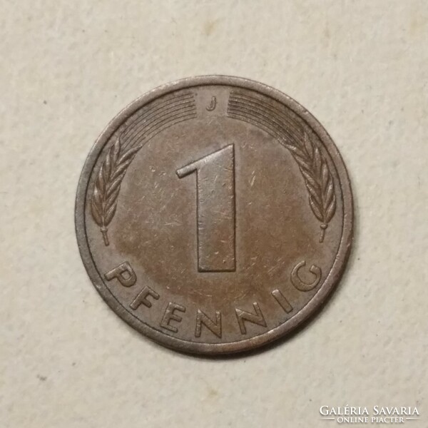 1 pfennig   1978 Verdejel "J" - Hamburg