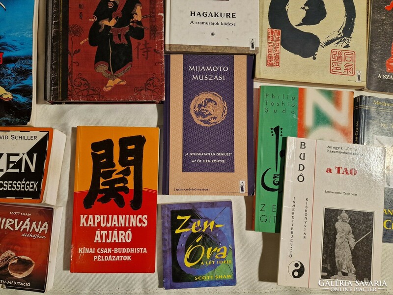 Samurai, karate, aikido, zen, martial arts books 20 pcs. !