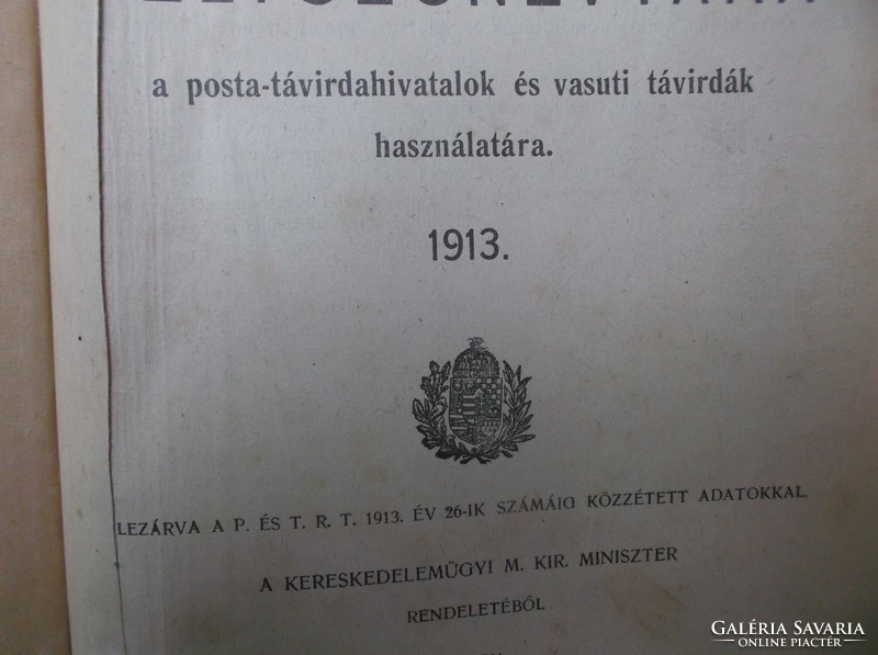 The book is a local directory of the countries of the Hungarian Holy Crown