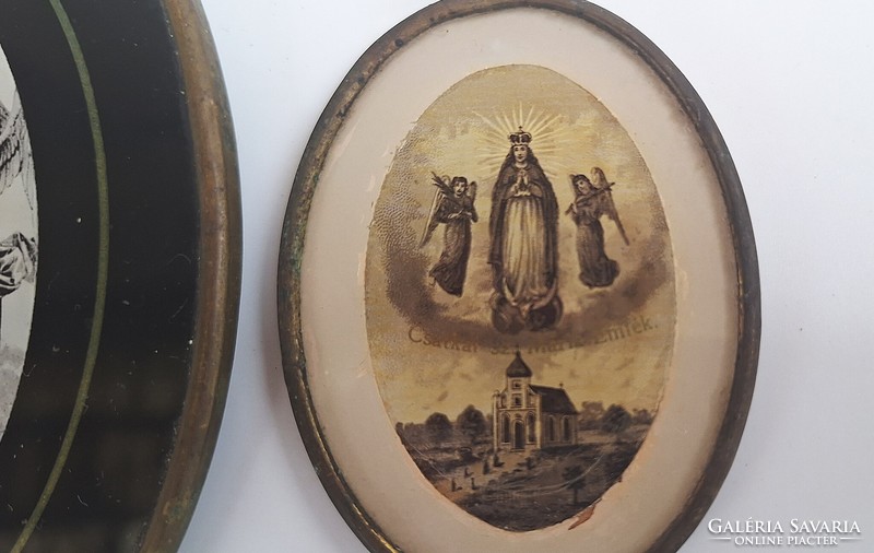 Antique Mária Pócs and Csatkai no. Mary's grace image, memorial image