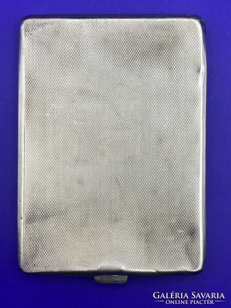 Silver cigarette case / cigarette holder box / box 1.