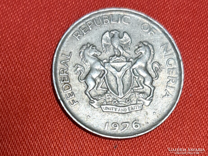 1976 Federal Republic of Nigeria 5 kobo (1820)