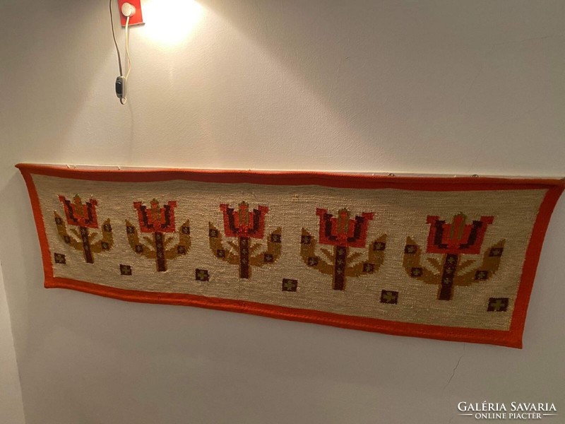 Folk art tapestry made of natural materials