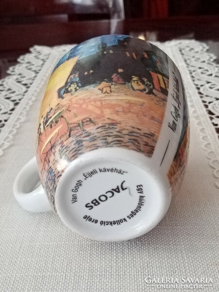 Jelzett Van Gogh  porcelán  teás - kávés bögre / csésze