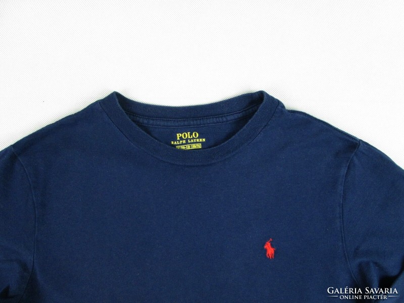 Original Ralph Lauren (Kids) Navy Blue Long Sleeve T-Shirt Top
