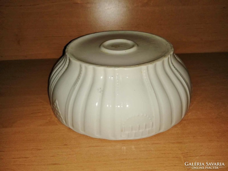 Zsolnay porcelain Hungarian series scones, coma bowl - 24 cm (7/p-1)