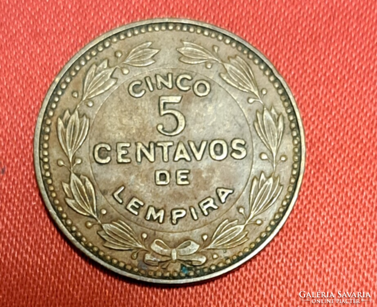 1975. Honduras 5 Centavos (1857)