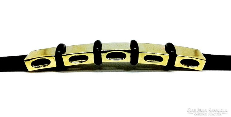 Gold rubber bracelet (zal-au124514)