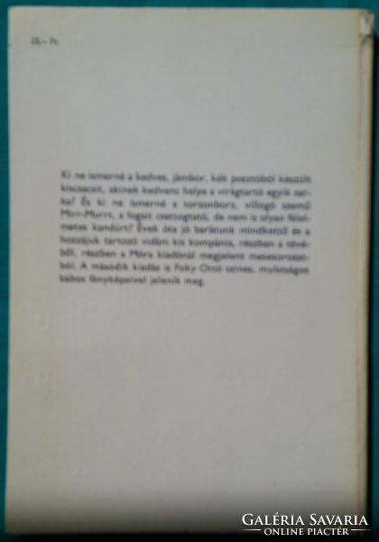 Csukás István:Egy kiscsacsi története MIRR-MURR KALANDJAIBÓL - grafikus: Foky Ottó