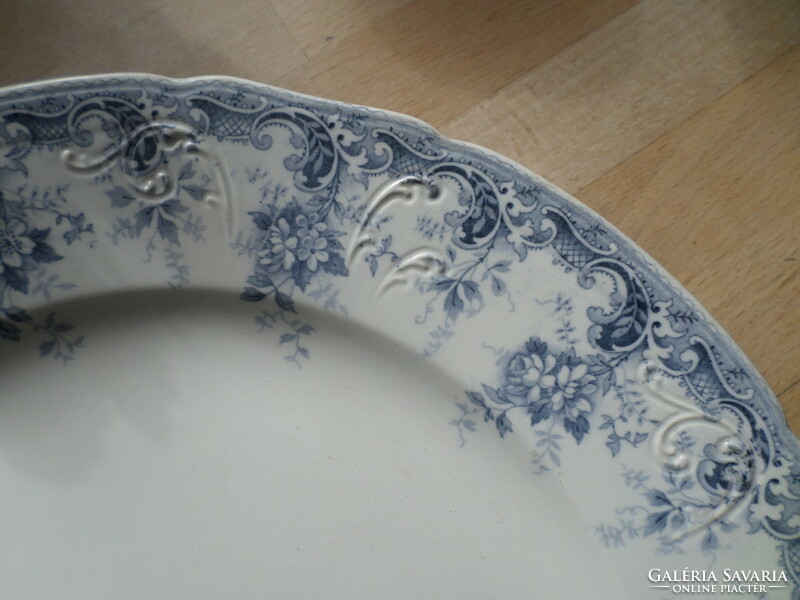 Societé céramique maestricht andrée Dutch faience bowl 30.5 cm