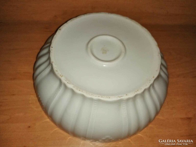 Zsolnay porcelán Hungária sorozat pogácsás, koma tál - 24 cm (7/p-2)