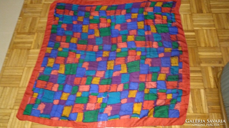 .Colorful large scarf