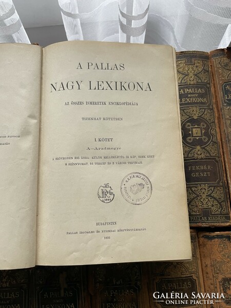 The great lexicon of Pallas 1-18. Volume