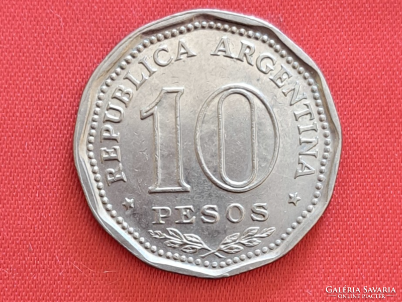 1966.150 éves a Függetlenségi Nyiltkozat Argentína 10 Peso (1861)