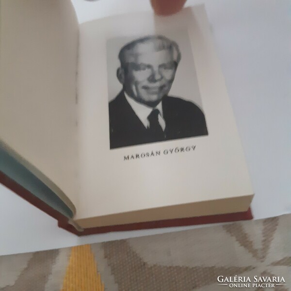 Marosán György A bizalmi 75 éves születésnapjára kiadott számozott minikönyv 023 sorszámú