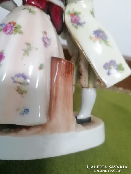 Pair of old Wallendorf porcelain